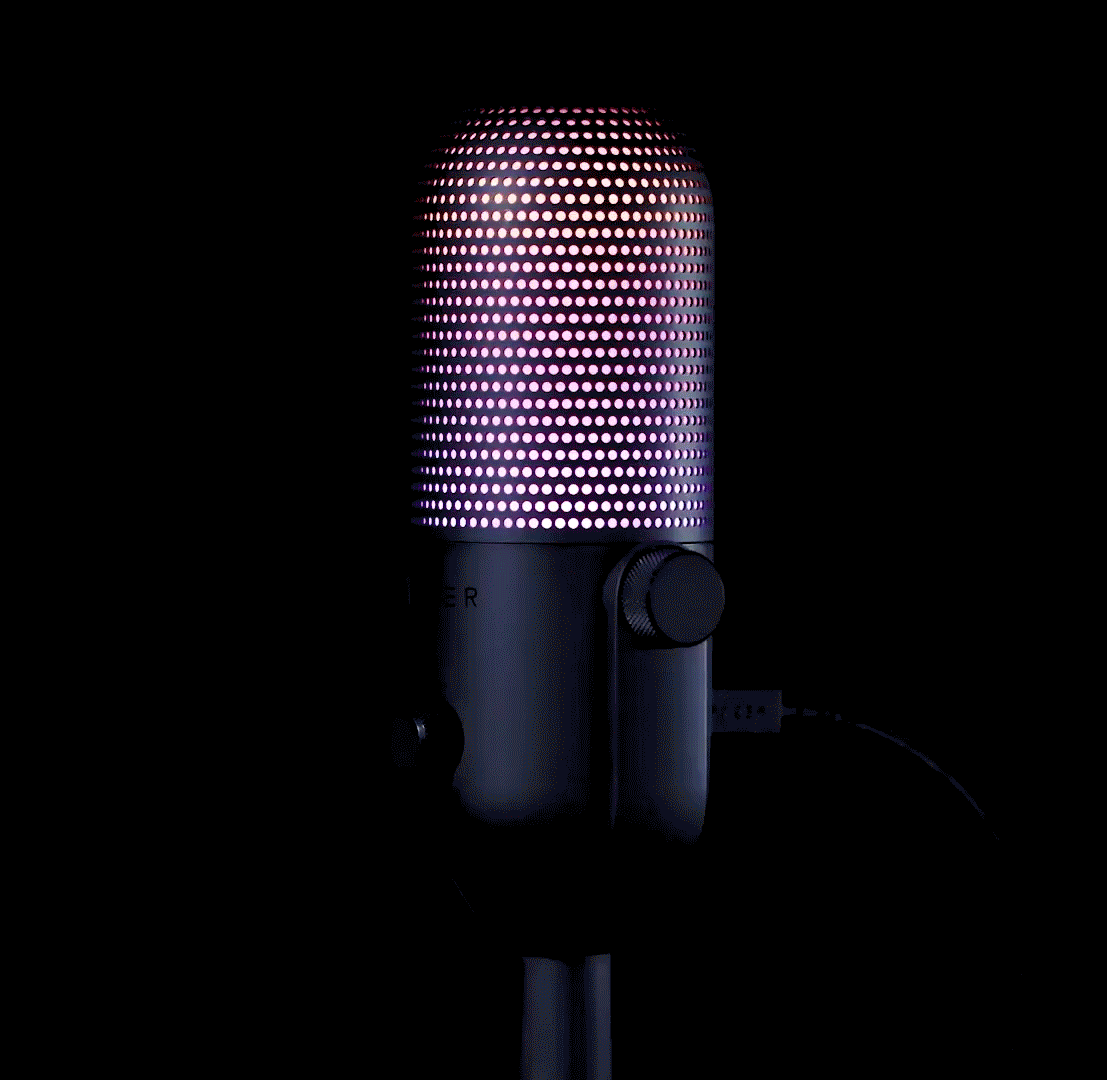Razer Seiren V3 Chroma RGB USB Microphone with Tap-to-Mute